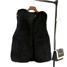 Load image into Gallery viewer, Women’s Faux Fur Vest
