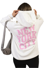 Load image into Gallery viewer, New York City Print Knitted Hoodie
