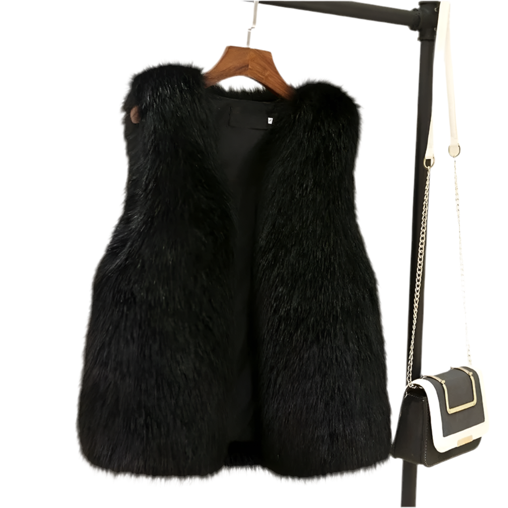 Women’s Faux Fur Vest