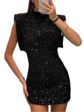 Load image into Gallery viewer, Sequin Mini Dress
