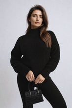 Load image into Gallery viewer, Buttons Long Sleeves Chunky Knit Top
