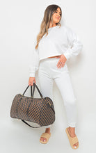 Load image into Gallery viewer, Sweatshirt and Jogger Loungewear Co-ord Set

