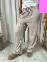 Load image into Gallery viewer, Drawstring Elastic Waist Lounge Trouser
