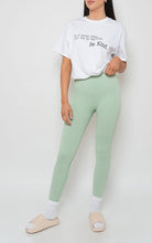 Load image into Gallery viewer, Lightweight High Waisted Rib Curvy Leggings
