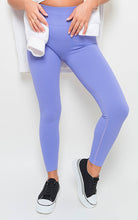 Load image into Gallery viewer, Lightweight High Waisted Rib Curvy Leggings
