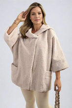 Load image into Gallery viewer, Cowl Neck Oversized Cape Jacket
