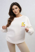 Load image into Gallery viewer, Lemon Graphic Long Sleeve Knitted Jumper
