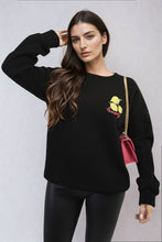 Load image into Gallery viewer, Lemon Graphic Long Sleeve Knitted Jumper
