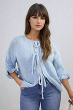 Load image into Gallery viewer, Tie Front Detail Chunky Knit Jumper
