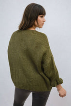 Load image into Gallery viewer, Tie Front Detail Chunky Knit Jumper
