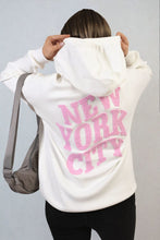 Load image into Gallery viewer, New York City Print Knitted Hoodie
