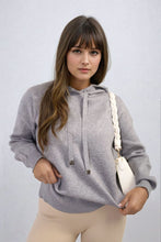 Load image into Gallery viewer, New York City Print Knitted Hoodie
