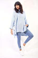 Load image into Gallery viewer, High Neck Oversized Long Sleeve Knitted Jumper
