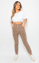 Load image into Gallery viewer, Size Frankie Cargo Pocket Trouser with Drawstring
