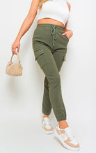 Load image into Gallery viewer, Size Frankie Cargo Pocket Trouser with Drawstring
