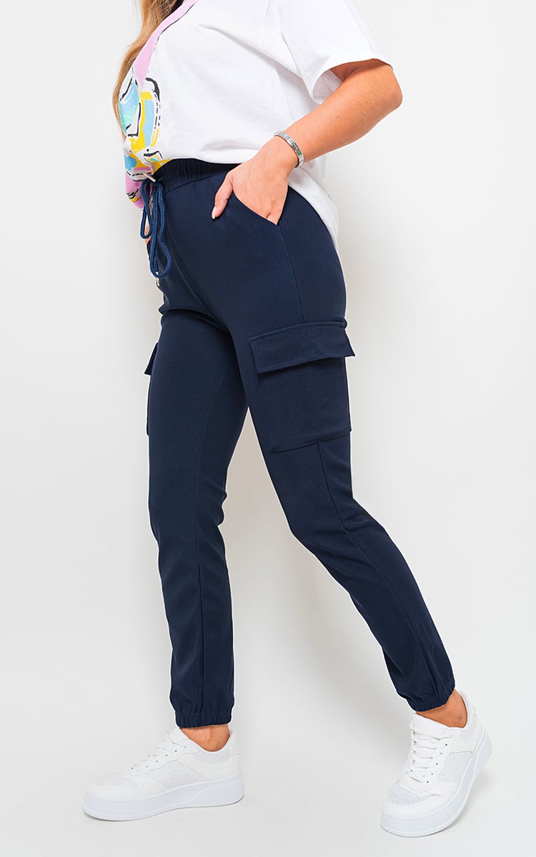 Size Frankie Cargo Pocket Trouser with Drawstring