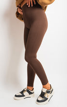 Load image into Gallery viewer, Lightweight High Waisted Rib Curvy Leggings
