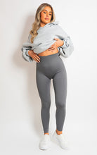 Load image into Gallery viewer, Lightweight High Waisted Rib Curvy Leggings
