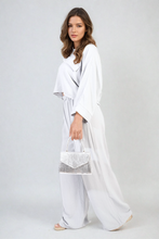 Load image into Gallery viewer, Oversized Long Sleeve Crop Top and Wide Leg Trouser Co-ord Set
